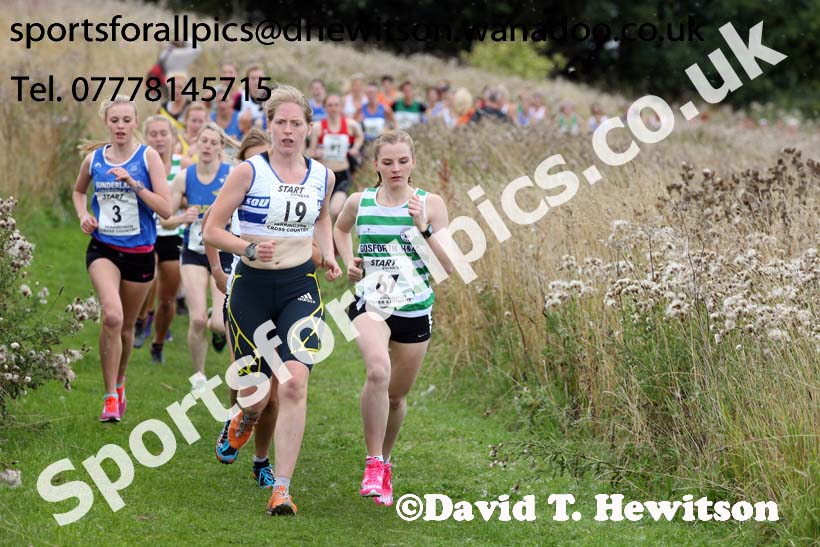 Senior womens Sunderland Harriers Open Cross Country. Photo: David T. Hewitson/Sports for All Pics